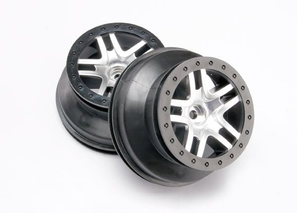 Fälg SCT Split-Spoke Röd 2WD Fram (2)