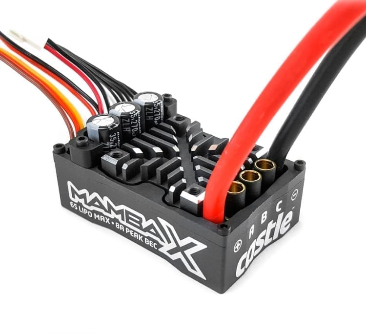 MAMBA X Sensor ESC 25,2V WP och 1406-7700KV Combo - Bild 3