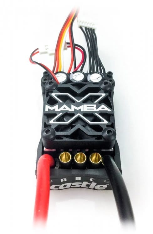 MAMBA X Sensor ESC 25,2V WP och 1406-7700KV Combo - Bild 6