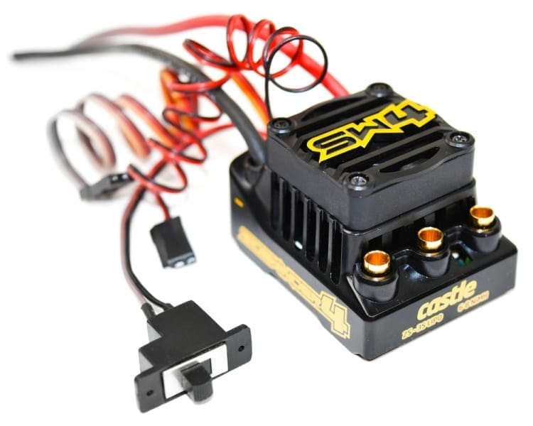 SIDEWINDER 4 12.6V ESC WP Combo 1406-6900KV Sensor Motor - Bild 2