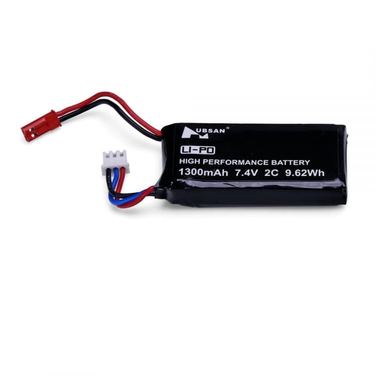 Sändarbatteri Li-Po 7,4V 1400mAh Hubsan H901A