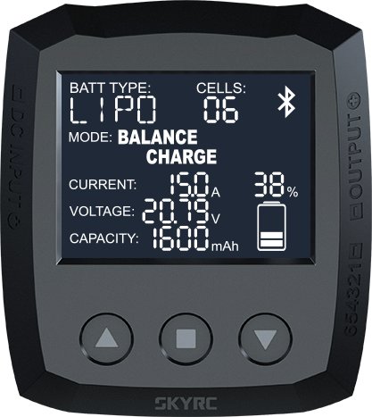 B6 Nano 320W DC Laddare - Bild 3