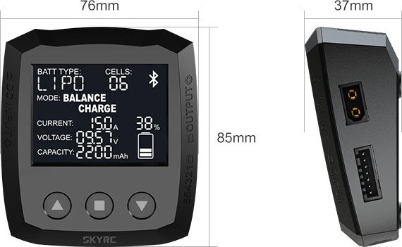 B6 Nano 320W DC Laddare - Bild 7