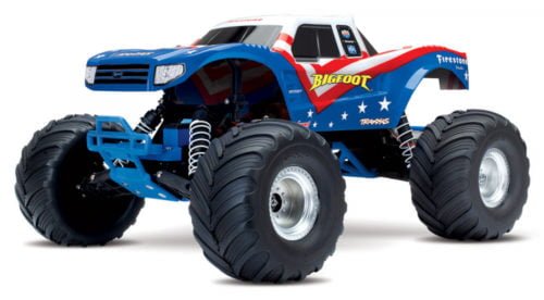BIGFOOT Monster Truck 2WD 1/10 RTR TQ Röd/Vit/Blå - RC Online