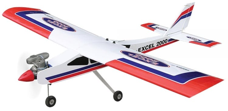 Radiostyrt flygplan - Excel 2000 Trainer 1550mm