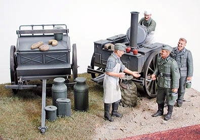 Feldkuche German Field Kitchen Scenery 1:35
