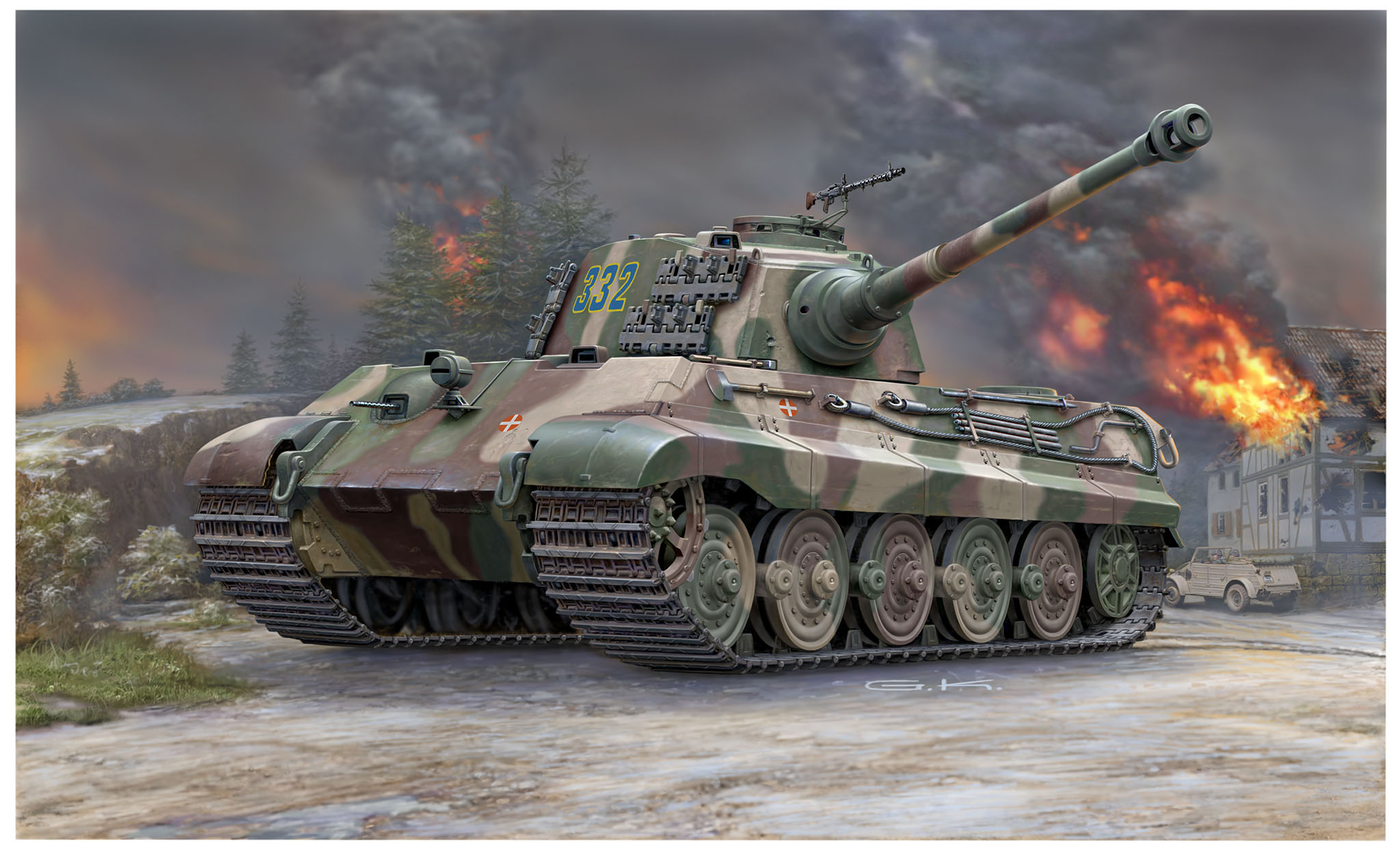 Tiger II Ausf. B (Henschel Turret) 1:35