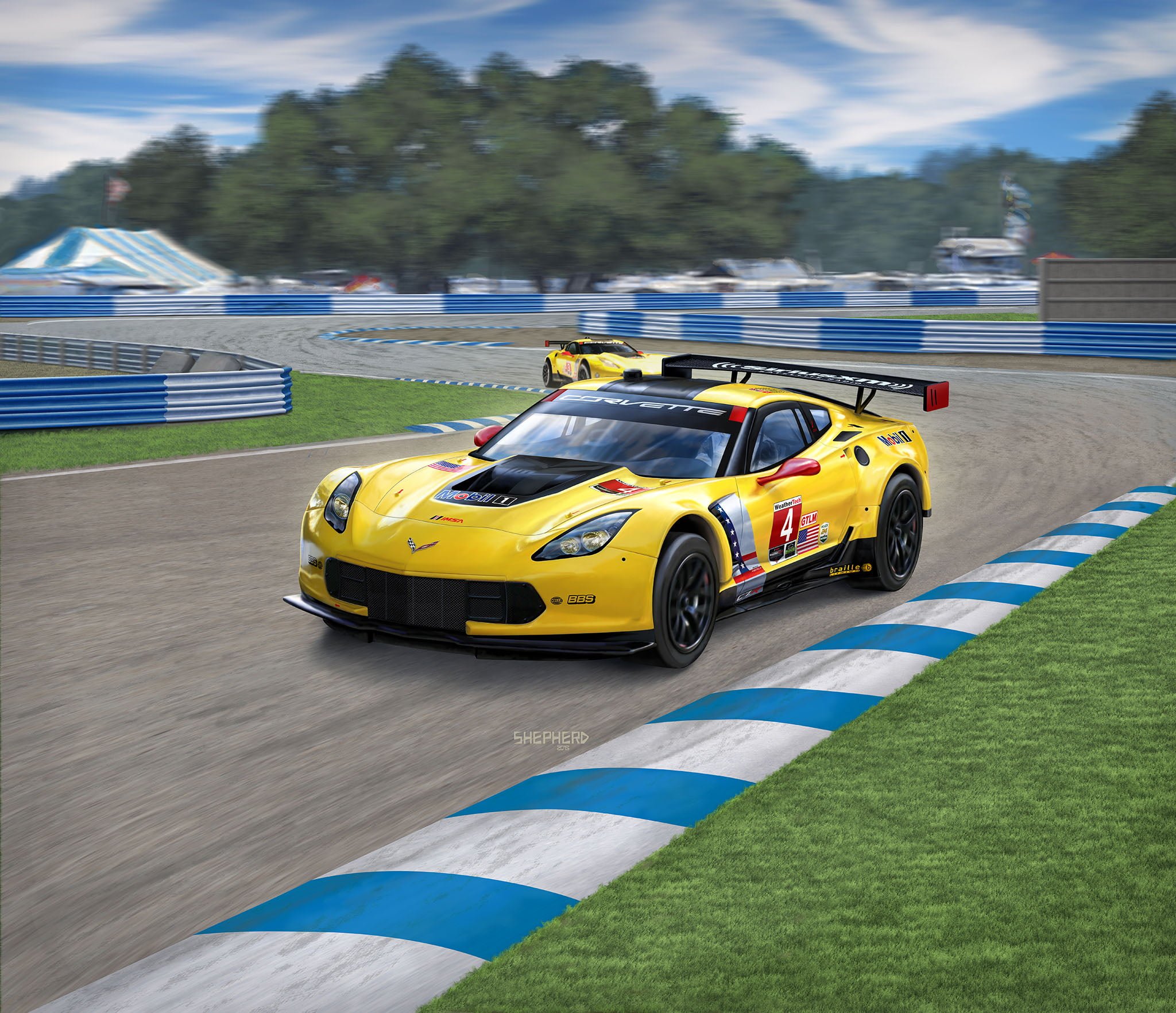 Model Set Corvette C7.R 1:25 - Bild 2