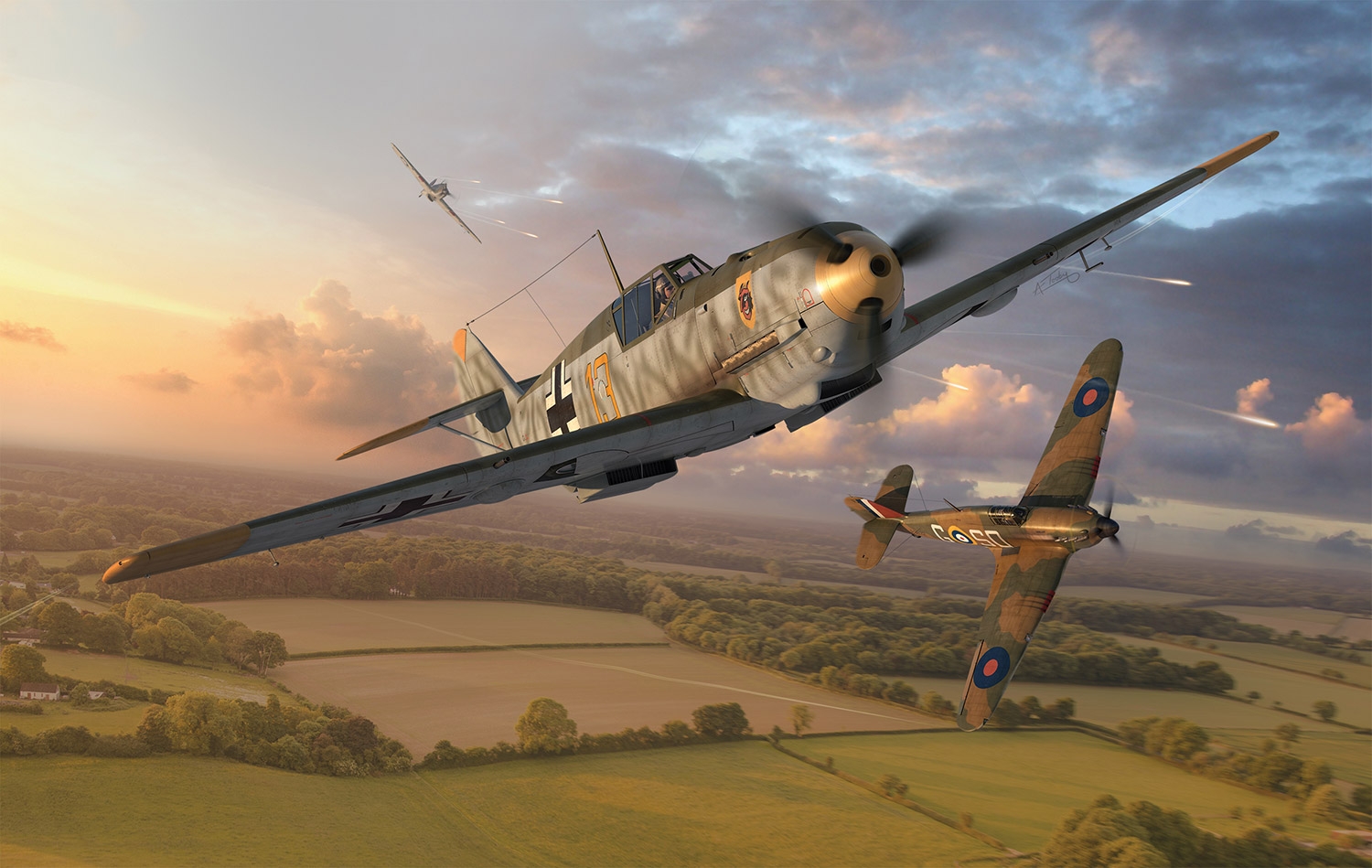 Messerschmitt Bf109E-4 1:72 - Bild 3