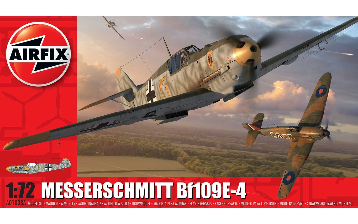 Messerschmitt Bf109E-4 1:72 - Bild 2