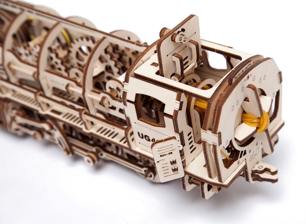 Ugears Steam Locomotiv U460 with Tender - Bild 4