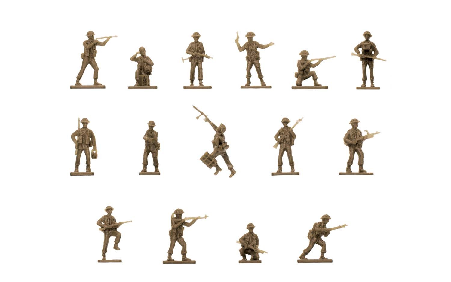 WW2 British Infantry 1:72 - Bild 2