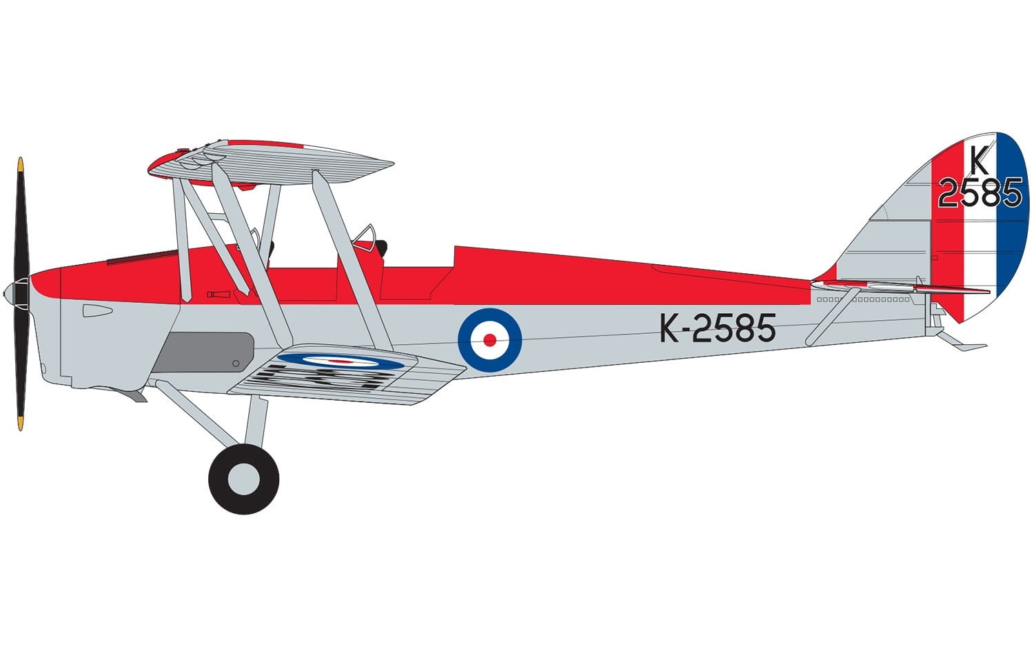 De Havilland Tiger Moth 1:48 - Bild 2