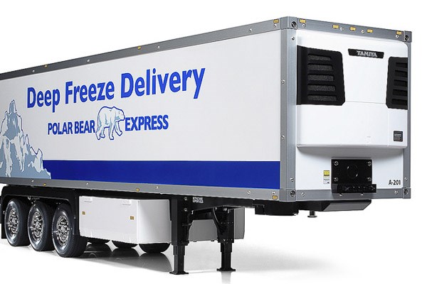 Tamiya 1/14 3-Axle reefer semi trailer - Bild 2