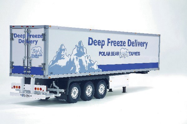 Tamiya 1/14 3-Axle reefer semi trailer
