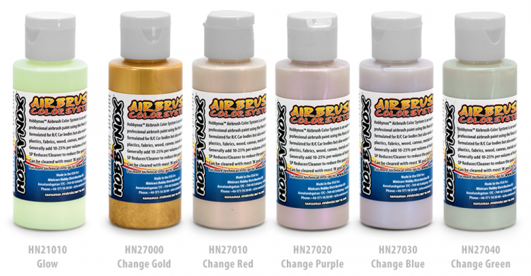 Airbrush Color Change Röd 60ml - Bild 5