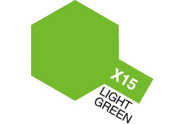 ACRYLIC MINI X-15 LIGHT GREEN