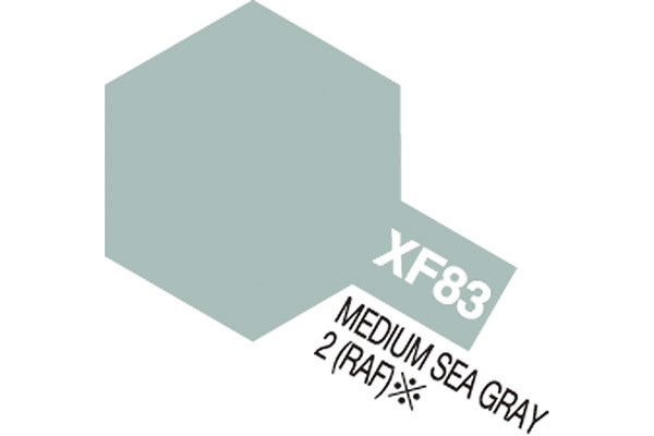 ACRYLIC MINI XF-83 MED. SEA GRAY 2 RAF