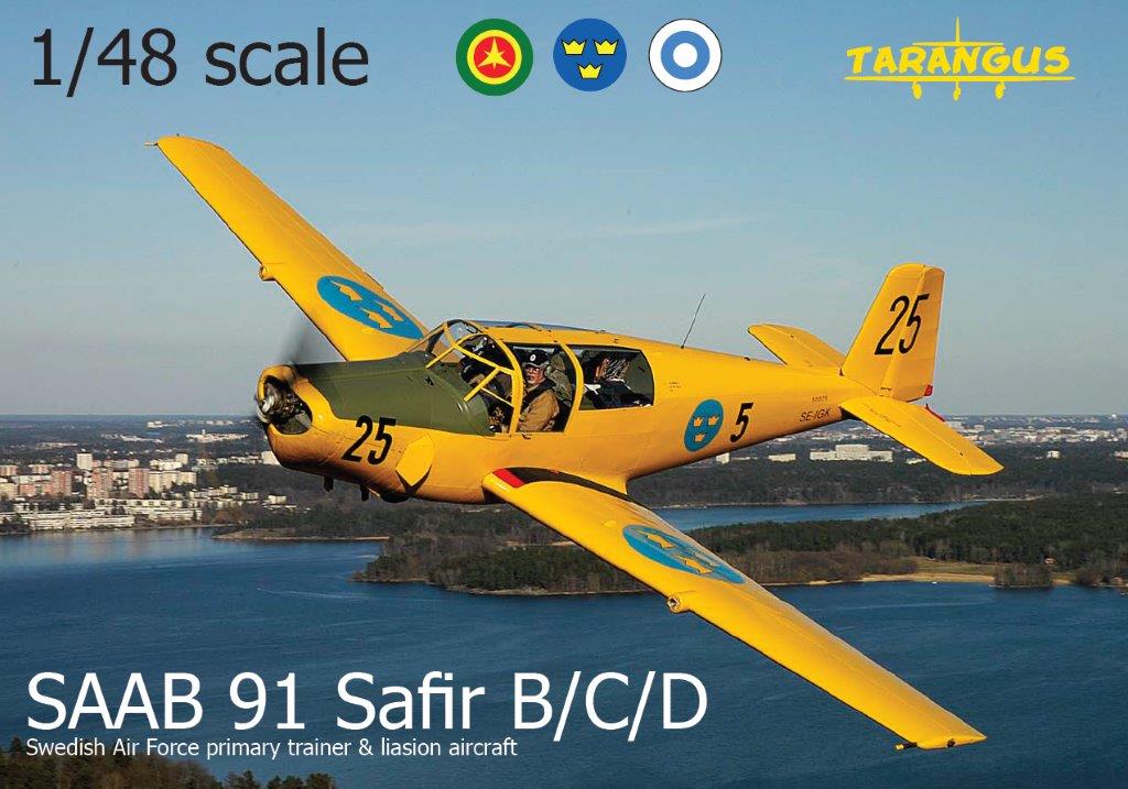 Saab 91 Safir 1/48 RT