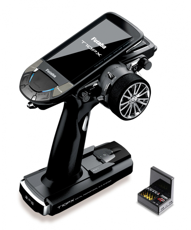 Futaba T10PX Rattradio med R404SBS-E
