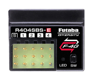 Futaba T10PX Rattradio med R404SBS-E - Bild 9