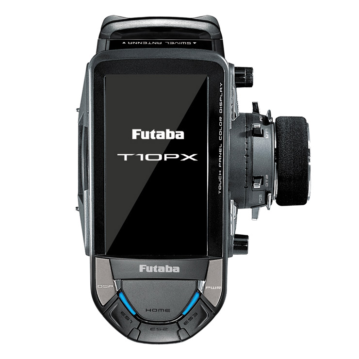 Futaba T10PX Rattradio med R404SBS-E - Bild 6