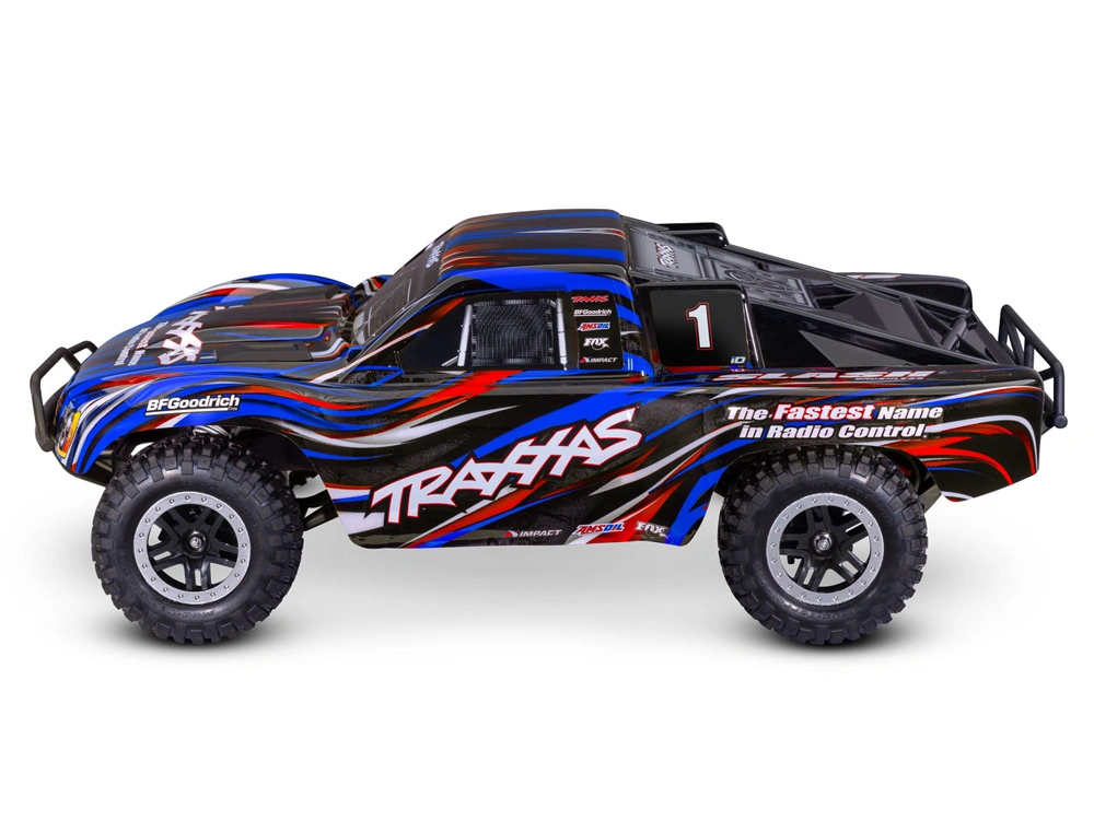 Traxxas Slash 2WD 1/10 RTR EHD Blå BL-2S (med Batt/ladd) - Bild 3