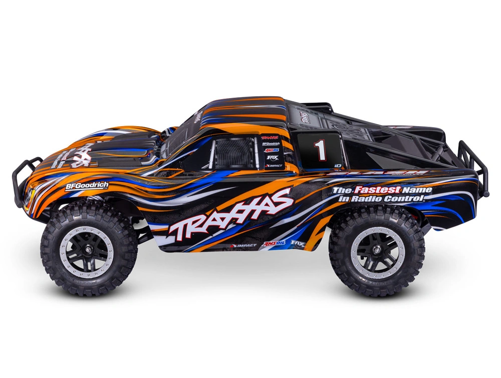 Traxxas Slash 2WD 1/10 RTR EHD Orange BL-2S (med Batt/ladd) - Bild 2