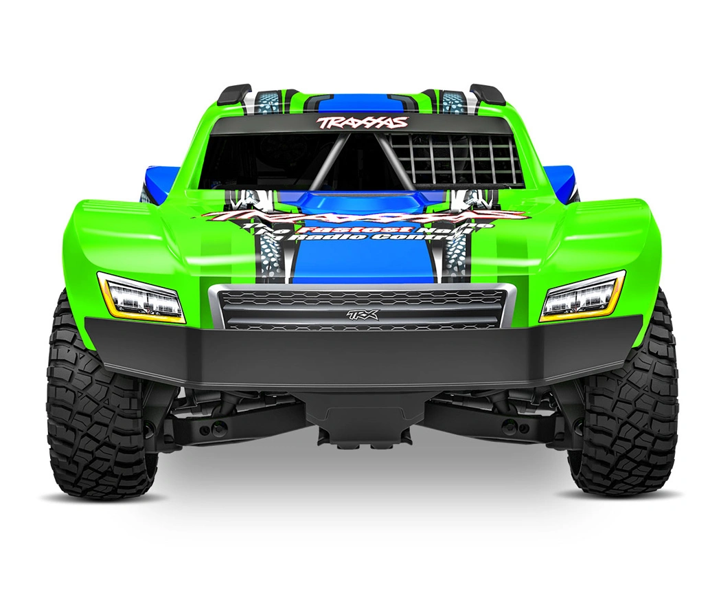 Traxxas Mini Slash 4x4 RTR TQ BL-2s Grön - USB-C Laddare / 2 - Bild 6