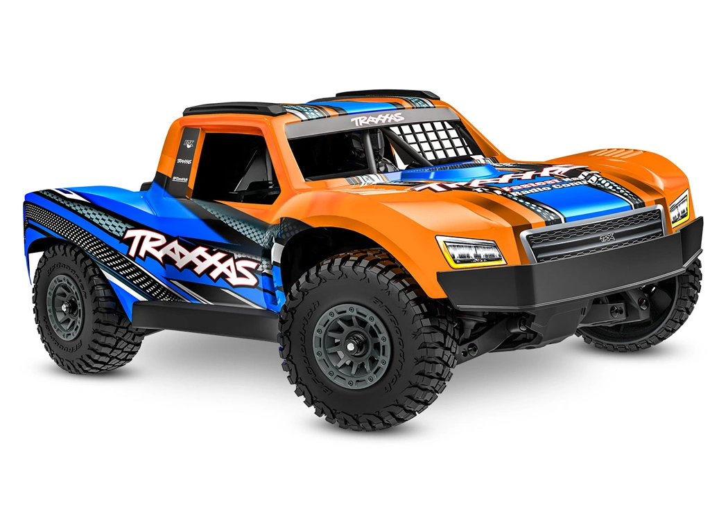 Traxxas Mini Slash 4x4 RTR TQ BL-2s Orange - USB-C Laddare / - Bild 2