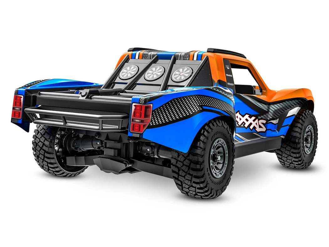 Traxxas Mini Slash 4x4 RTR TQ BL-2s Orange - USB-C Laddare / - Bild 3
