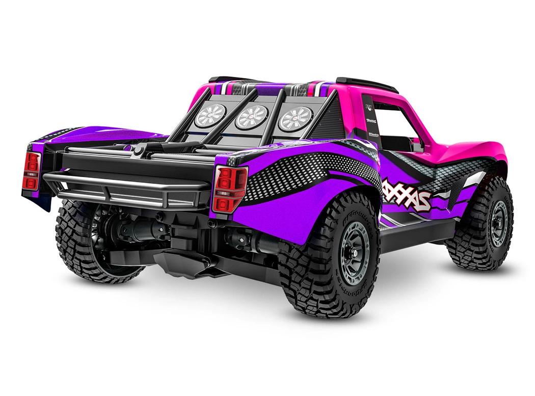 Mini Slash 4x4 RTR TQ BL-2s Rosa - USB-C Laddare / 2s LiPo - Bild 3
