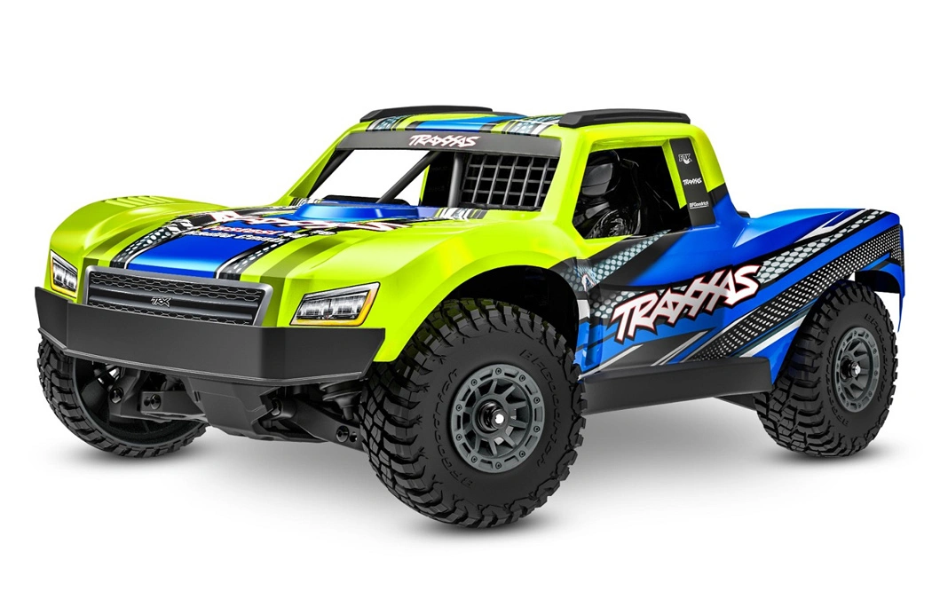 Mini Slash 4x4 RTR TQ BL-2s Gul - USB-C Laddare / 2s LiPo