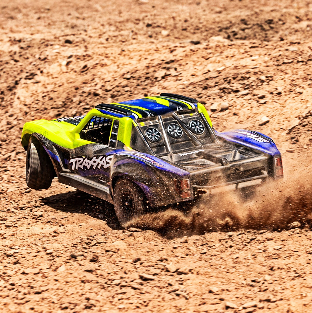 Mini Slash 4x4 RTR TQ BL-2s Gul - USB-C Laddare / 2s LiPo - Bild 6