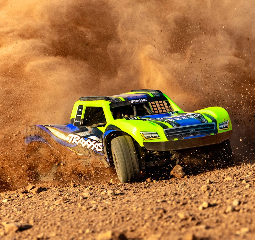 Mini Slash 4x4 RTR TQ BL-2s Gul - USB-C Laddare / 2s LiPo - Bild 7