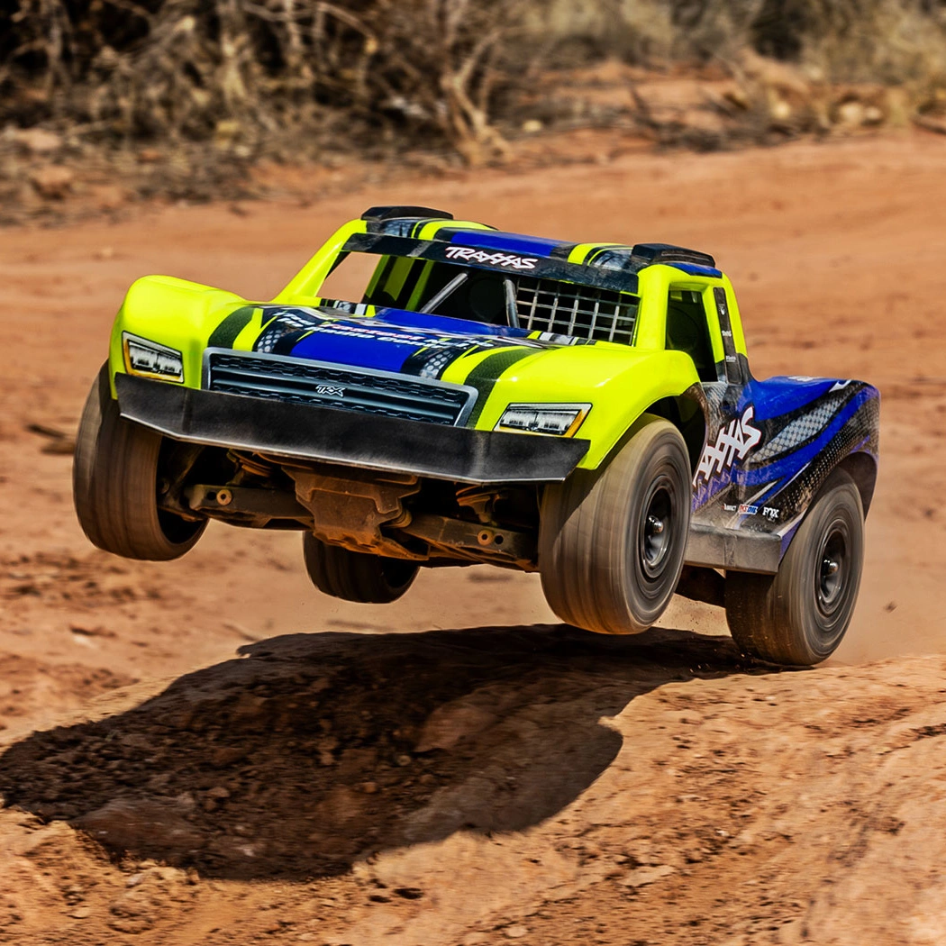 Mini Slash 4x4 RTR TQ BL-2s Gul - USB-C Laddare / 2s LiPo - Bild 8