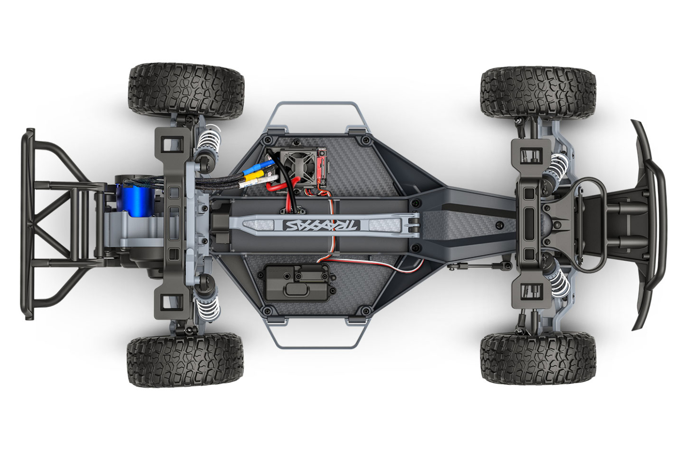 Traxxas Slash 2WD 1/10 HD VX3 BL 3S RTR Blå - Bild 8