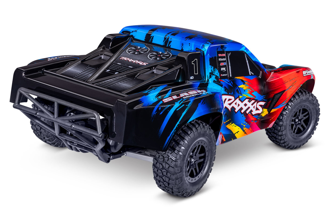 Traxxas Slash 2WD 1/10 HD VX3 BL 3S RTR Rock´n´Roll - Bild 4