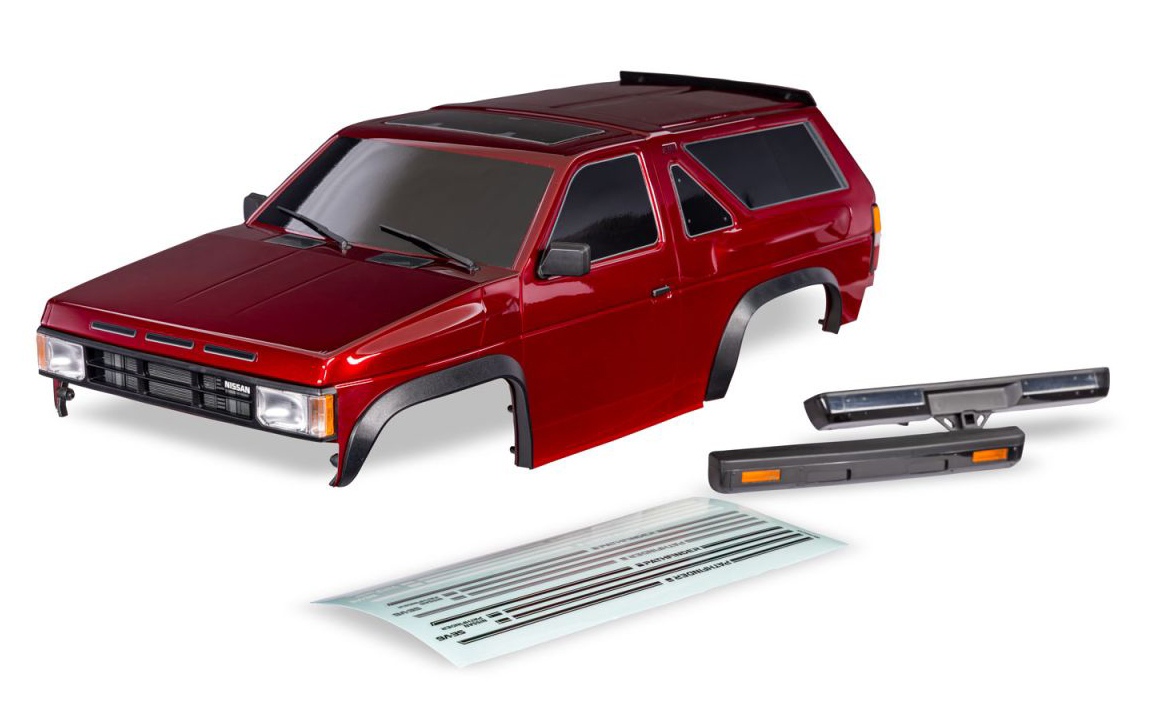 Kaross Nissan Pathfinder Komplett Röd - Bild 3