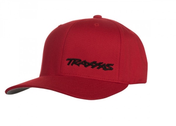 Keps Svängd Skärm Röd/Svart Traxxas L-XL - Bild 2