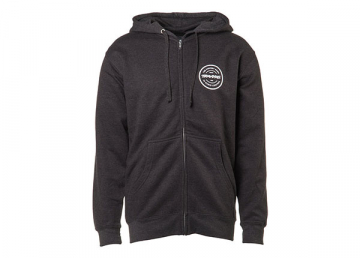 Hoodie med Blixtlås Svart Traxxas-logga S - Bild 2