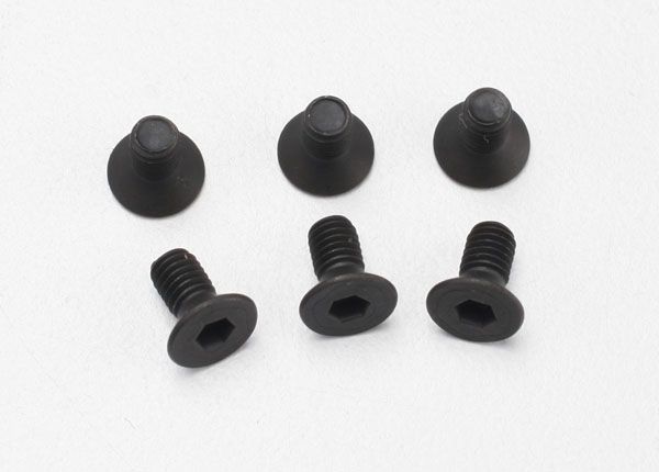Skruv M3x6mm Försänkt Insex (6) - Bild 3