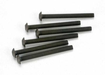 Skruv M3x30mm Kullrig Insex (6) - Bild 2