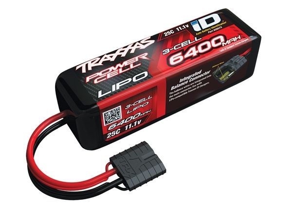 Li-Po Batteri 3S 11,1V 6400mAh 25C iD-kontakt - Bild 3