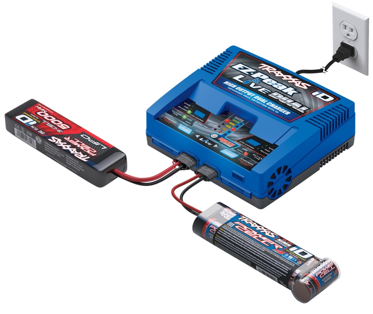 EZ-Peak Live Dual 26A NiMH/LiPo 2-4S Laddare Auto iD - Bild 7