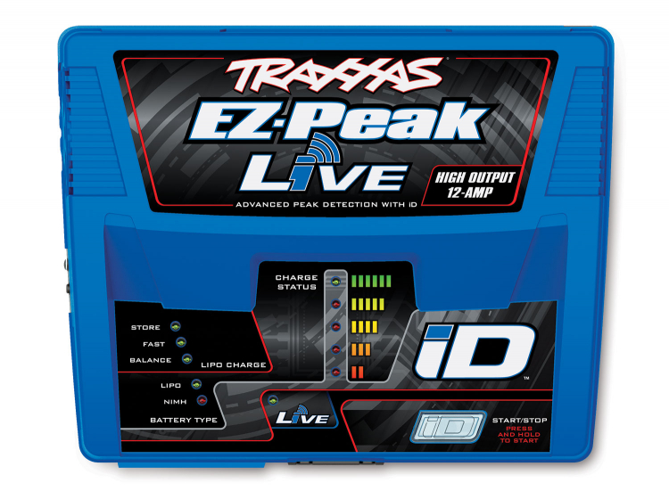 Laddare EZ-Peak Live 12A & 4S 5000mAh Batteri Combo - Bild 5