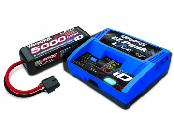 Laddare EZ-Peak Live 12A & 4S 5000mAh Batteri Combo - Bild 2