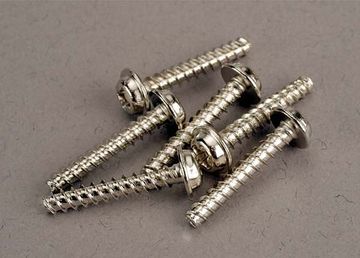 Skruv 3x18mm Självgängande med Krage (6) - Bild 2