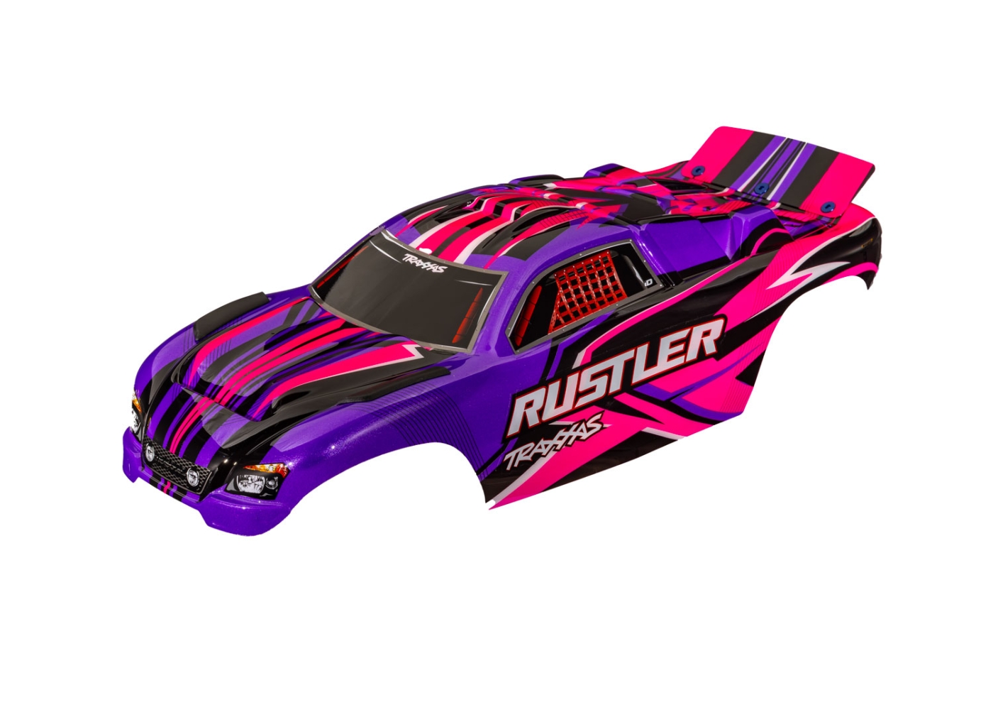 Kaross Rustler 2WD Clipless Rosa - Bild 3