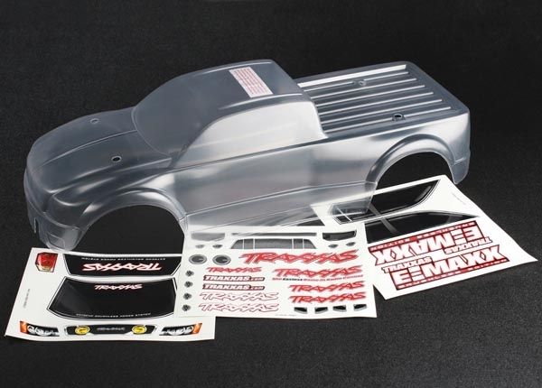 Kaross E-Maxx Brushless Omålad - Bild 3